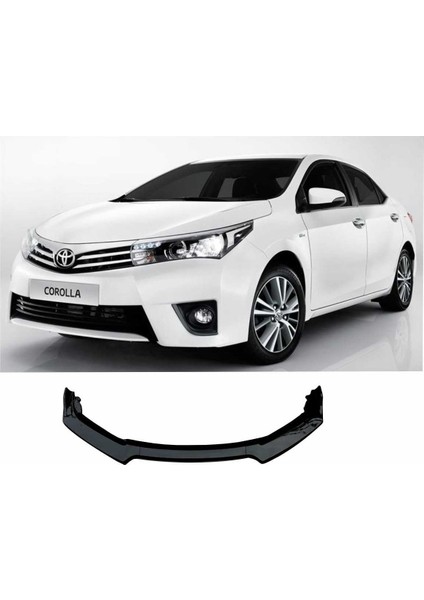 Toyota Corolla 3 Parça Lip Ön Tampon Eki Universal