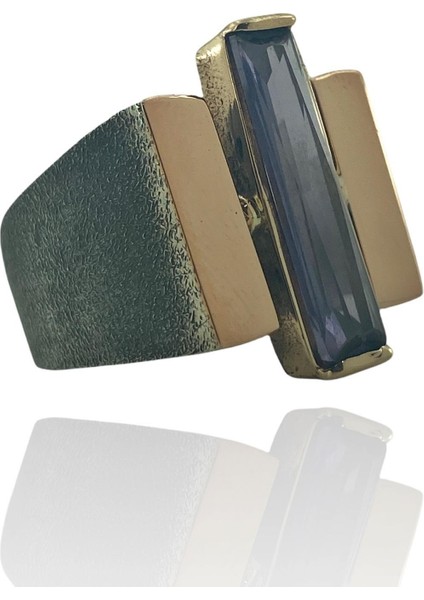 Baget Ametist El Üretimi Özel Tasarım 925 Gümüş Yüzük modelleri