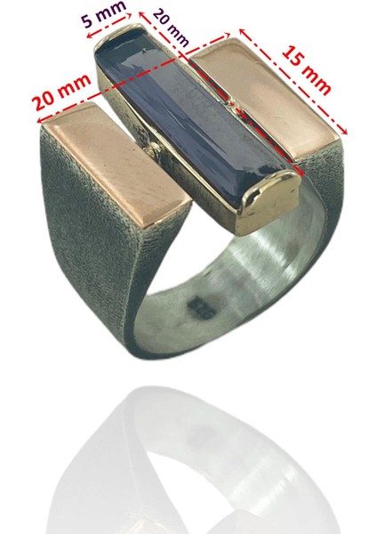 Baget Ametist El Üretimi Özel Tasarım 925 Gümüş Yüzük fırsatları