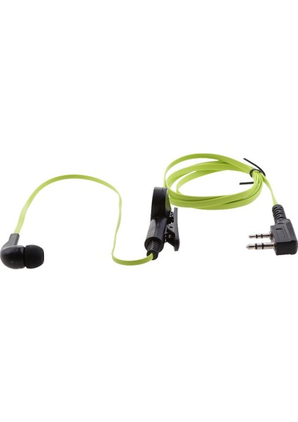 Kulaklık Mikrofonu Düz Kablosu Radyo 2 Pin Yeşil (Yurt Dışından) fiyatları