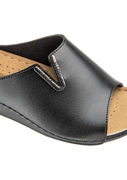 Noe 32242-430 Anatomik Taban Kadın Terlik Siyah 36-40