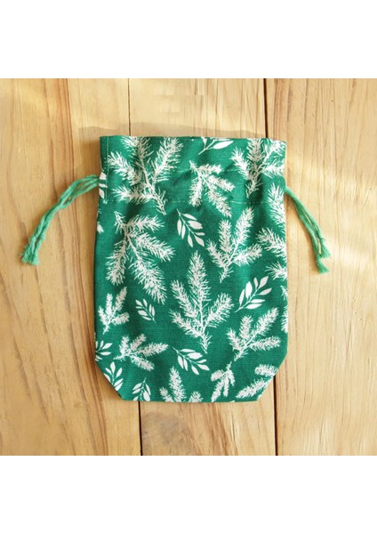 - -Mini Kese (Tekli)Yeşil - Çevre Dostu - Kanvas - Kumaş fırsatları