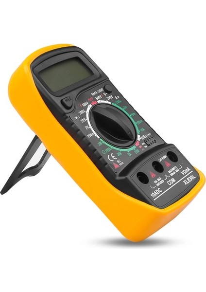 Dijital Multimetre Ölçü Aleti Işıklı Lcd Ekranlı