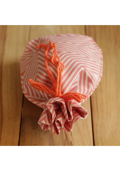 -Mini Kese (Tekli)- Pembe - Çevre Dostu - Kanvas - Kumaş modelleri