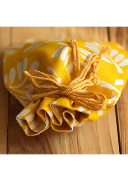 -Mini Kese (Tekli) Sarı - Çevre Dostu - Kanvas - Kumaş modelleri