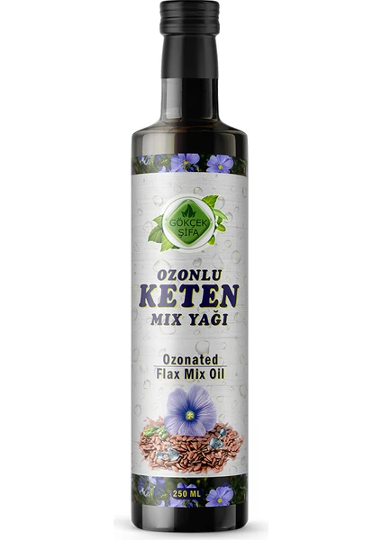 Gökçek Şifa Ozonlu Keten Mix Yağı 250 ml.