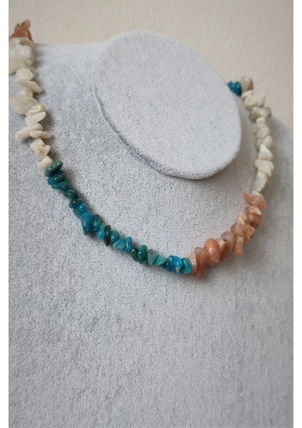 Ay Taşı, Güneş Taşı, Apatit Kırıktaş Doğaltaş Kolye fiyatları