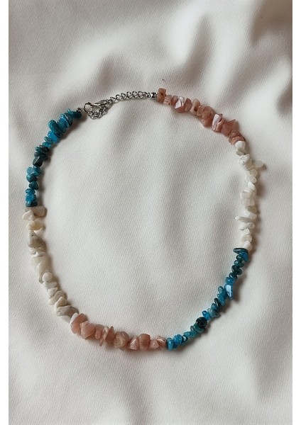 Ay Taşı, Güneş Taşı, Apatit Kırıktaş Doğaltaş Kolye modelleri