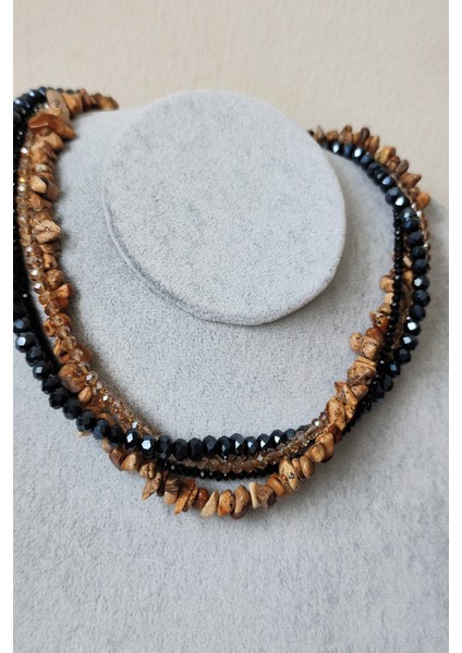 Jasper Kırıktaş Doğaltaş , Kristal Boncuk Kolye fiyatları