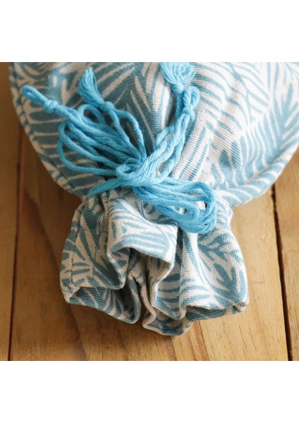 -Mini Kese (Tekli)- Açık Mavi - Çevre Dostu - Kanvas - Kumaş fiyatları