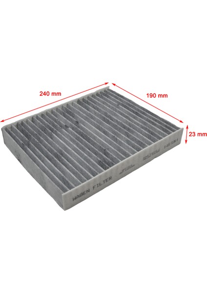 Ford B-Max 2012-2017 Karbonlu Polen Filtresi fiyatları