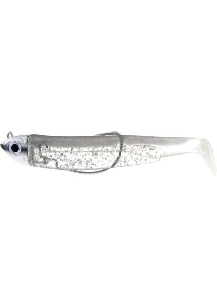 BM120/3 BM3025 Double Combo Shore + Rattle 12GR Dutch Silver Flash Silikon Yem