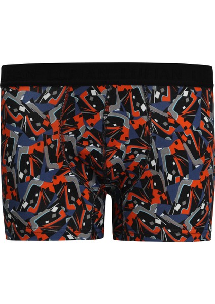 Dran Erkek Pamuklu Boxer Turuncu