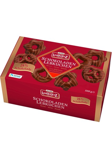 Sütlü ve Bitter Çikolata Kaplı Kek 500 gr