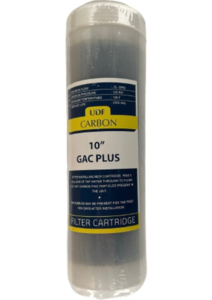 Su Arıtma Filtresi 10inç Udf Gac Plus Karbon Filtre fırsatları