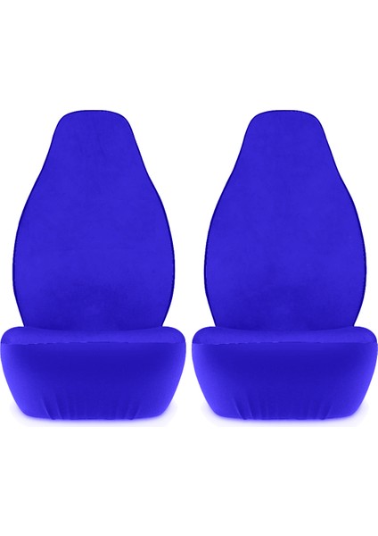 Seat Uyumlu Penye Mavi Oto Koltuk Kılıfı Baskısız Set
