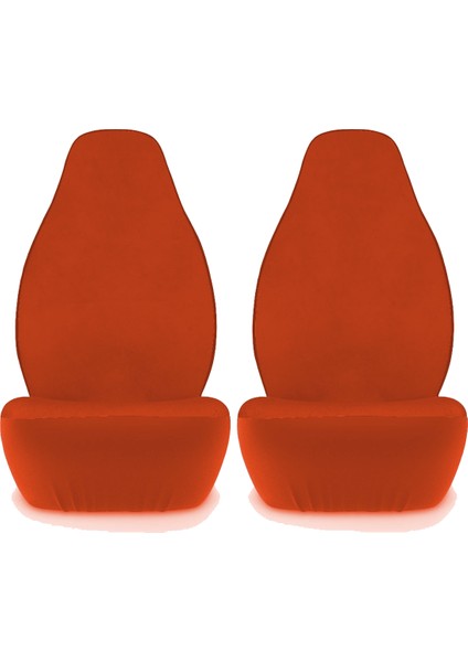 Nissan Uyumlu Penye Turuncu Oto Koltuk Kılıfı Baskısız Set