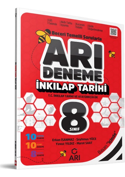 Arı Yayıncılık 8.Sınıf İnkılap Tarihi ve Atatürkçülük Deneme