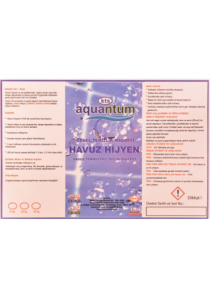30 kg Havuz Çevre ve Ayak Hijyeni Liquid Foot Washer