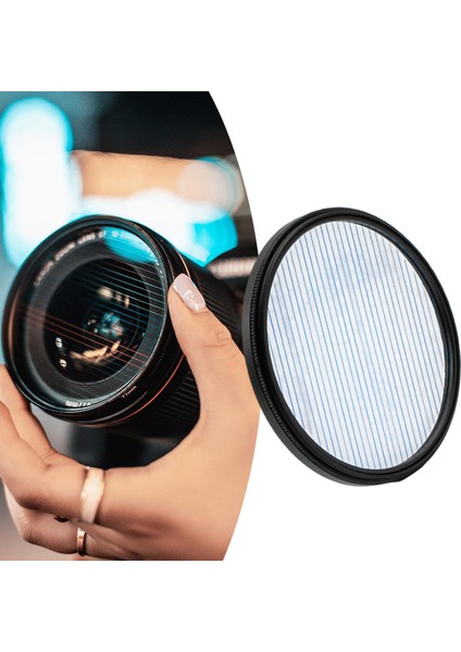 Mavi Gökkuşağı Çizgisi Filtresi Optik Cam Kamera Aksesuarları 82 mm. Mavi Çizgi (Yurt Dışından) fırsatları