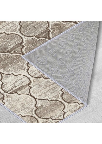 Dekoratif Özel Tasarım Kaydırmaz Taban Ince Yıkanabilir Yolluk modelleri