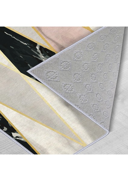 Dekoratif Özel Tasarım Kaydırmaz Taban Ince Yıkanabilir Yolluk modelleri