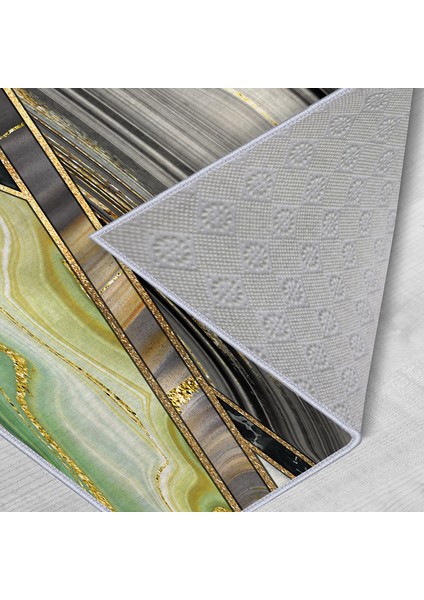 Dekoratif Özel Tasarım Kaydırmaz Taban Ince Yıkanabilir Yolluk modelleri