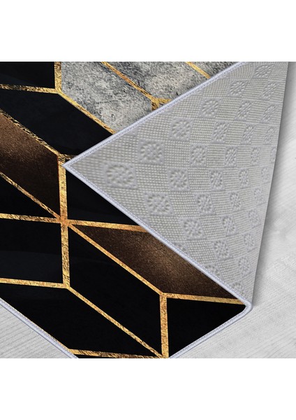 Dekoratif Özel Tasarım Kaydırmaz Taban Ince Yıkanabilir Yolluk modelleri