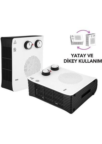 Pf 20 Plus Elektrikli Fanlı Isıtıcı 2000W Sıcak - Soğuk