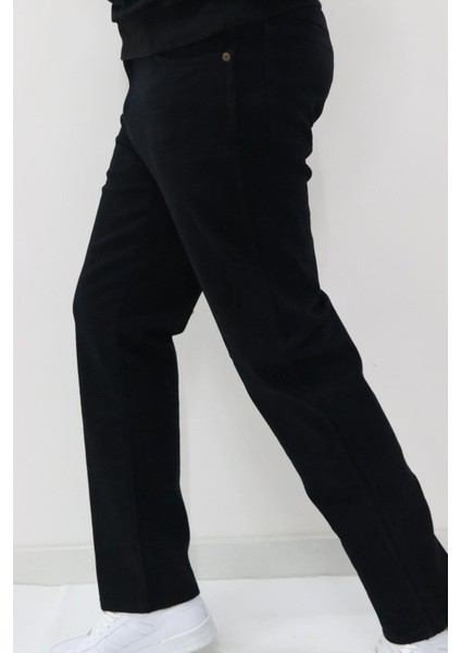 W12109004 Erkek Siyah Texas Slim Jean Pantolon