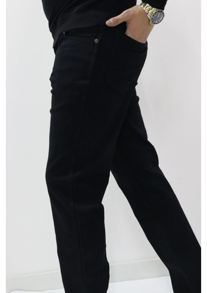 W12109004 Erkek Siyah Texas Slim Jean Pantolon fırsatları