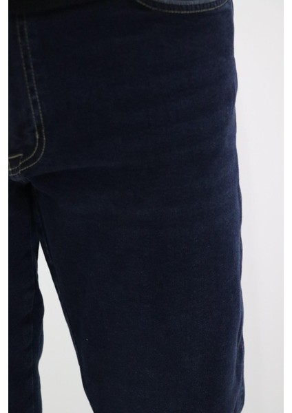 W12S001397 Erkek Lacivert Texas Slim Jean Pantolon