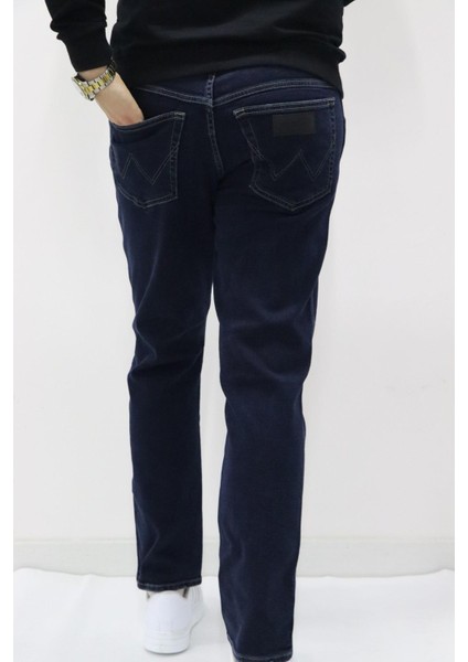 W12S001397 Erkek Lacivert Texas Slim Jean Pantolon modelleri