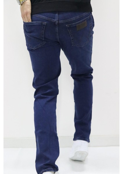 W12SCV39X Erkek Lacivert Kot Pantolon