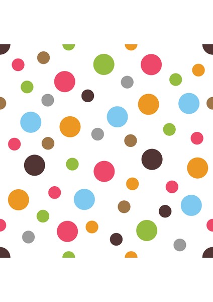 Genç Odası - Renkli Puantiye Baskılı Zebra Perde fiyatları