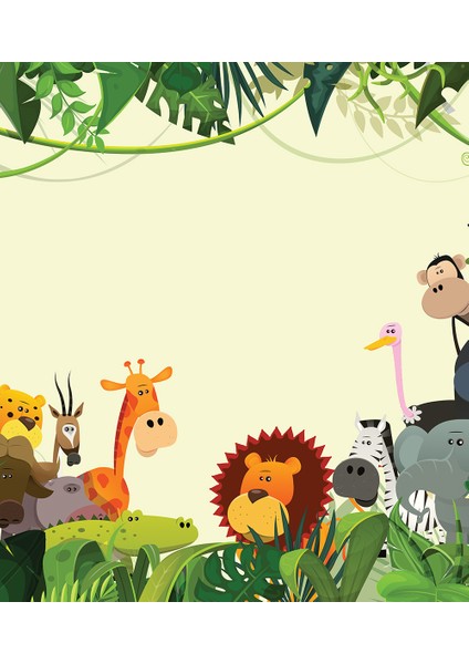 Genç Odası - Safari Aslan Kral Baskılı Zebra Perde fiyatları