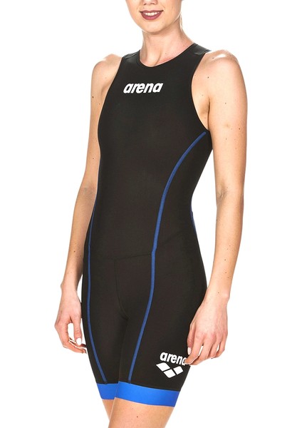 W Trisuit St 2.0 Rear Zip Kadın Çok Renkli Yüzücü Mayosu 001506508