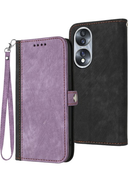 Honor 70 Pro Için Deri Telefon Kılıfı