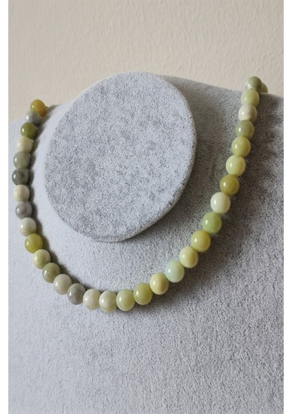 8 mm Zebercet Doğaltaş Kolye fiyatları