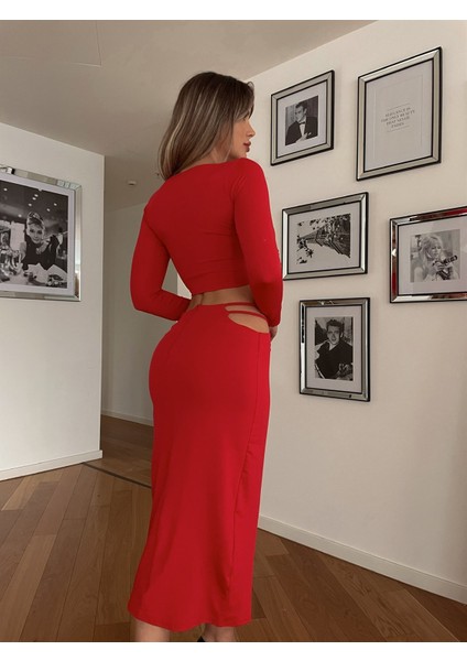 Layana Set - Kırmızı