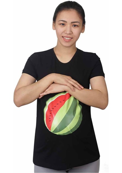 Hamile Tişört Karpuz Siyah modelleri