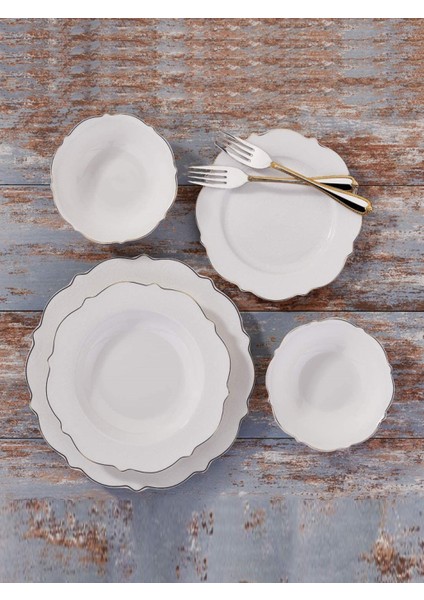 Korkmaz A8241 Eliza Collection 60 Parça Yemek Takımı-45