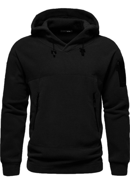Ghassy Co. Erkek Military Sport Warm Outdoor Kapüşonlu Polar Ceket fiyatları
