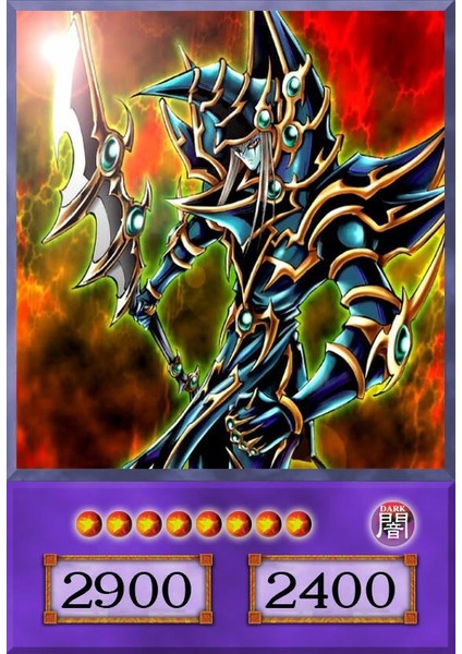 Yugioh Dark Paladin Anime Kart