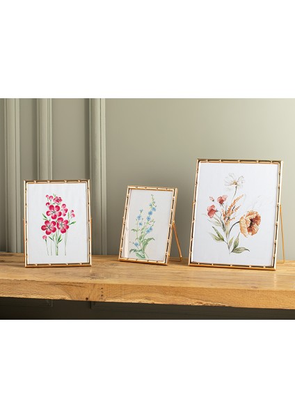 Bamboo Metal Çerçeve 15 x 21 cm Gold modelleri