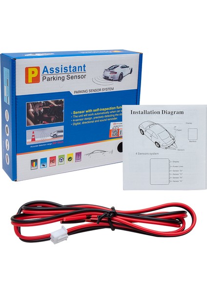 Powermaster PM-3861 Park Sensörü Ekranlı