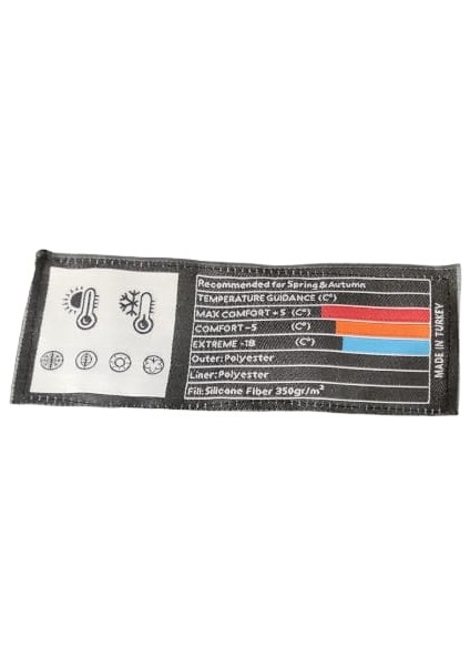 Tim-18 350 gr Battaniye Tipi Uyku Tulumu Mavi
