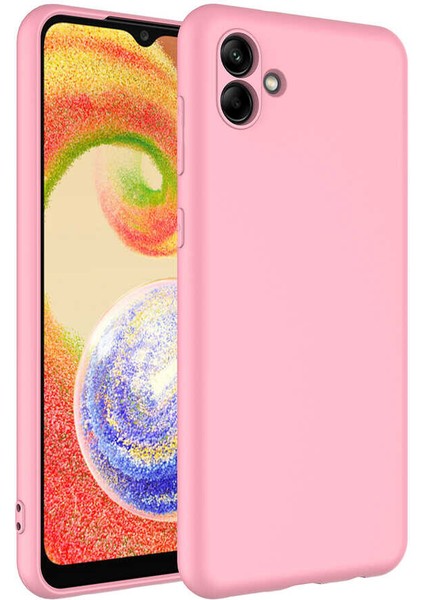 Samsung Galaxy A04 Kılıf Içi Süet Renkli Mara Lansman Silikon