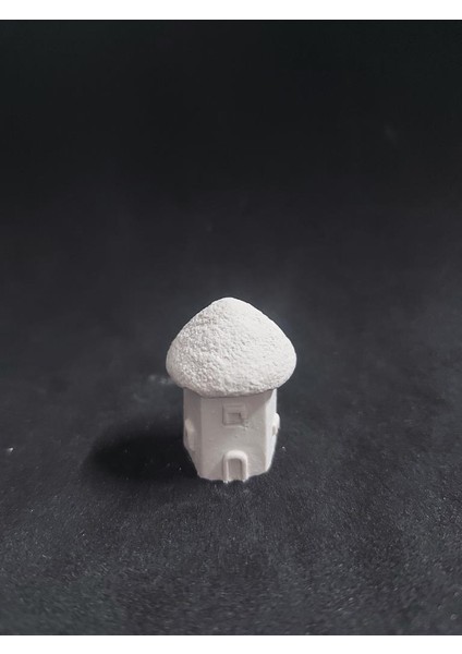 Dekoratif Kış Evi No:1 - 4x2,5cm