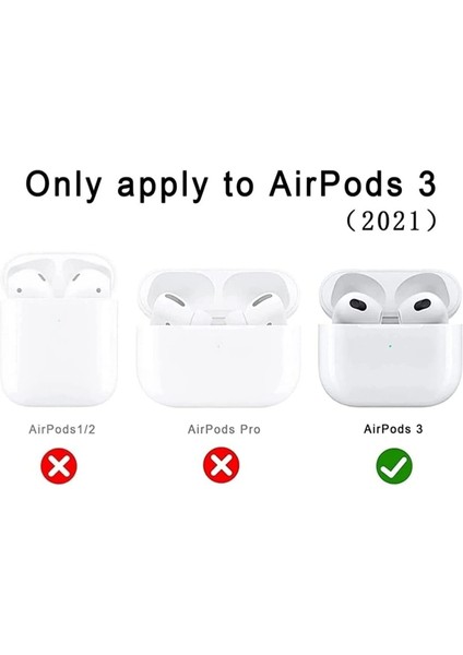 Airpods 3. Nesil Kılıf Oyun Konsolu Figürlü Silikon Xbox Gamepad Siyah